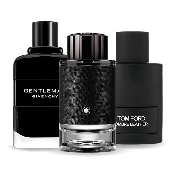 Set 3 Profumi | Tom Ford Ombre Leather, Givenchy Gentleman, Montblanc Explorer 100 ml