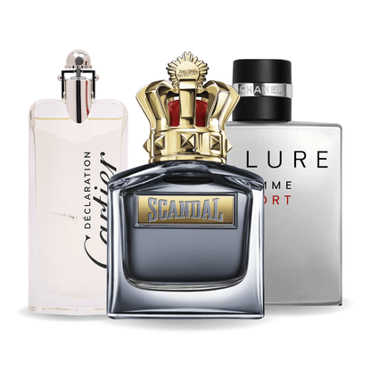 Set 3 Profumi | Allure Homme Sports, Jean Paul Gaultier Scandal, Cartier Declaration 100 ml