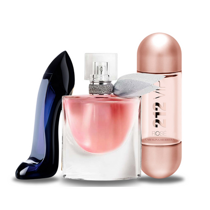 Set 3 Profumi | GOOD GIRL, Lancôme LA VIE EST BELLE, 212 VIP ROSÉ 100 ml