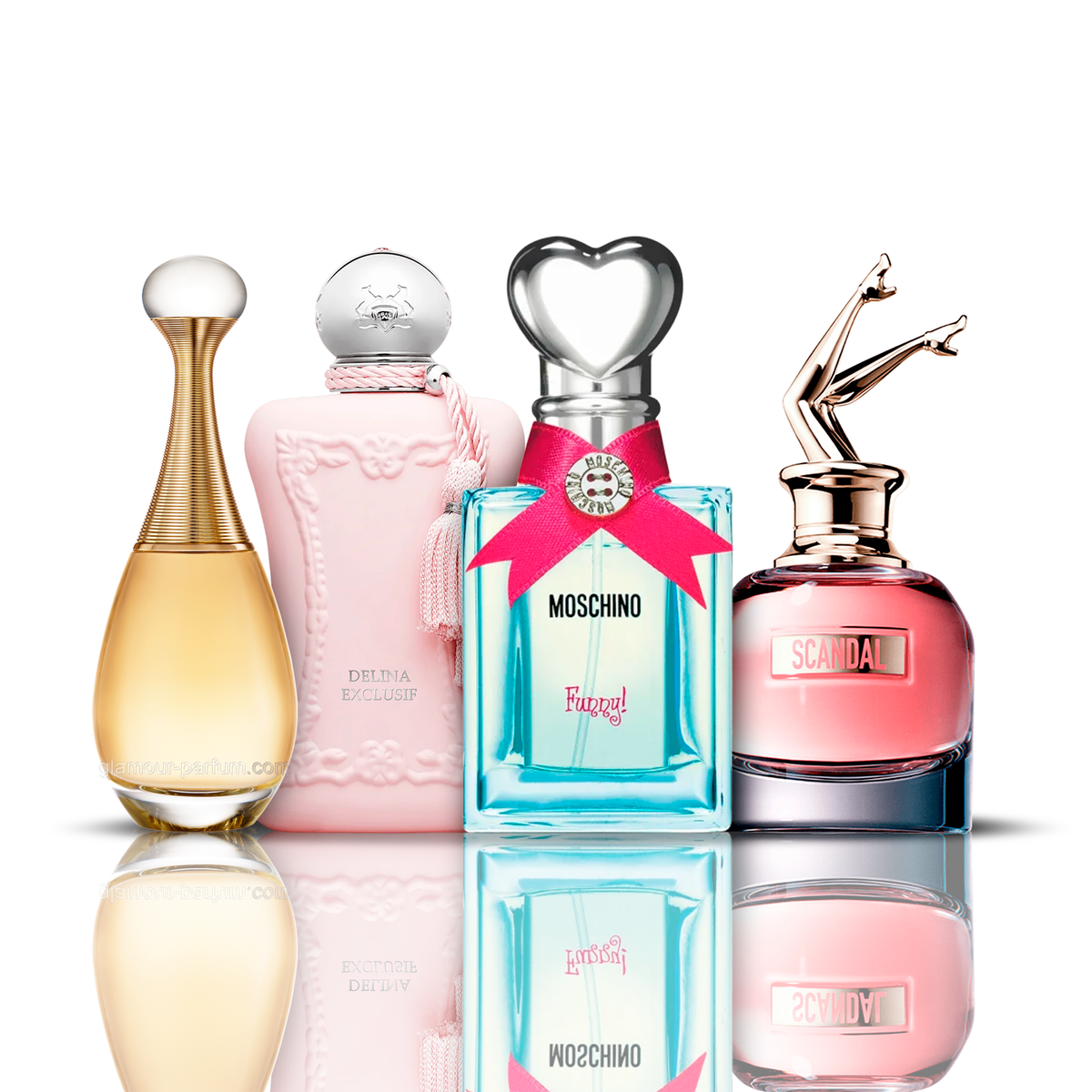 Set 4 Profumi | Funny Moschino + Delina + Scandal + J'adore 100 ml